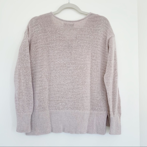 BRAND NEW! Loft Lace-Up Sweater - Picture 4 of 5